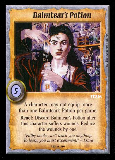 Balmtears Potion - Foil